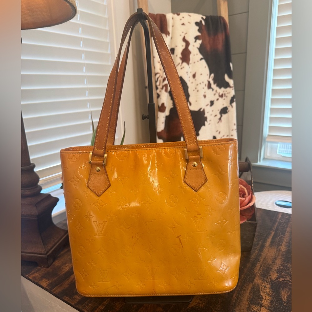 Louis Vuitton Houston Vernis MM Tote LW0949 (1999)